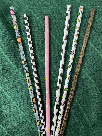 Printed Straws