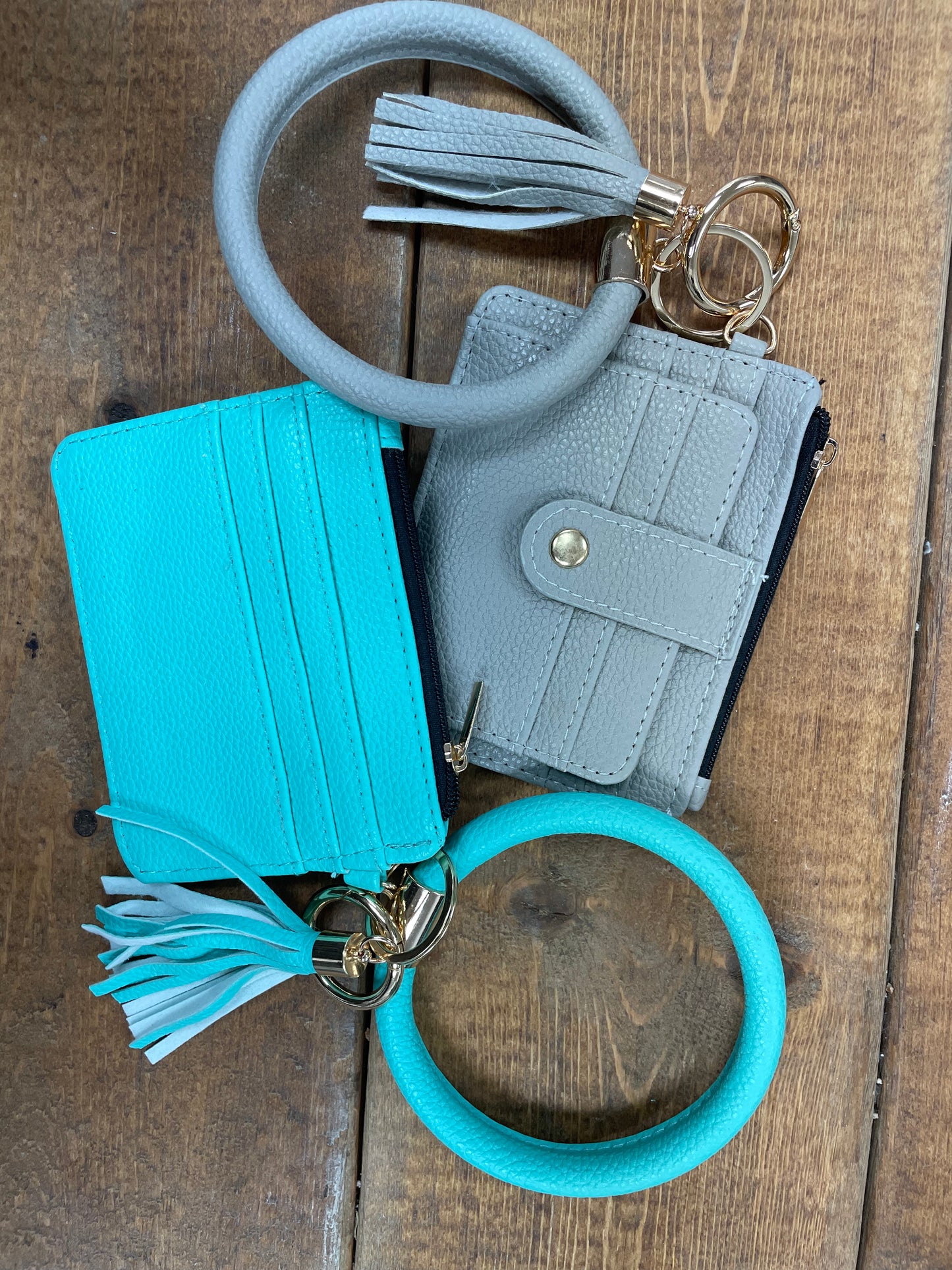 Zippered Wristlet Keychain